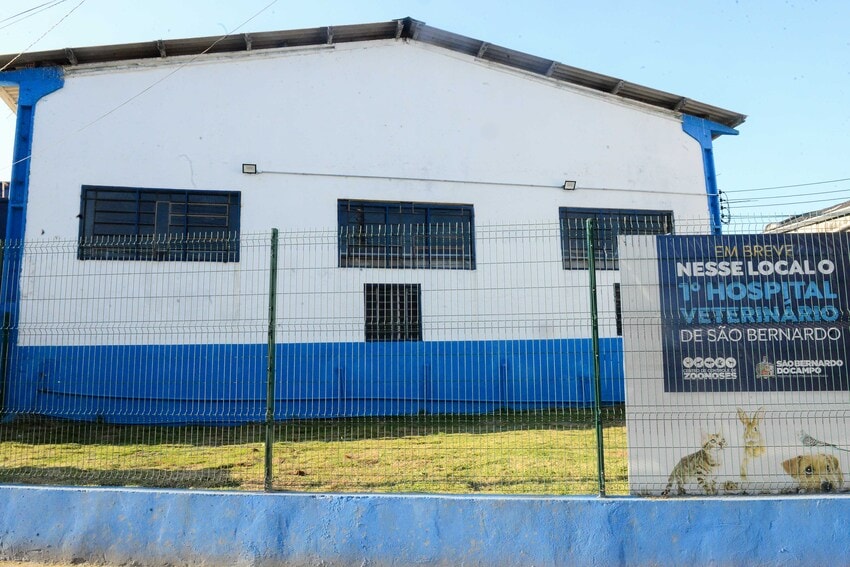 fachada do Hospital veterinários