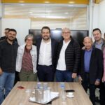 Boulos registra momento ao lado de funcionários da secretária de educação de Diadema