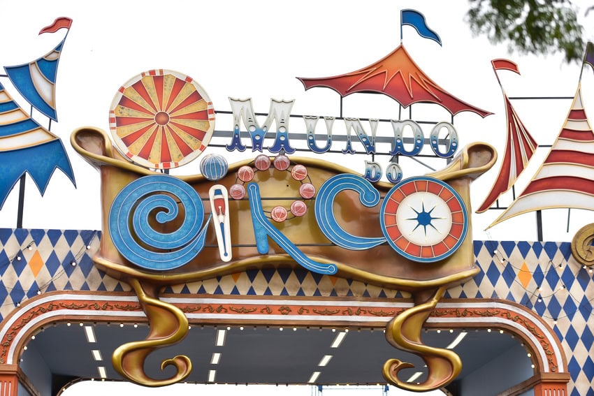 Placa do Mundo Circo Sp