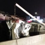 acidente com cegonheiro em Mauá