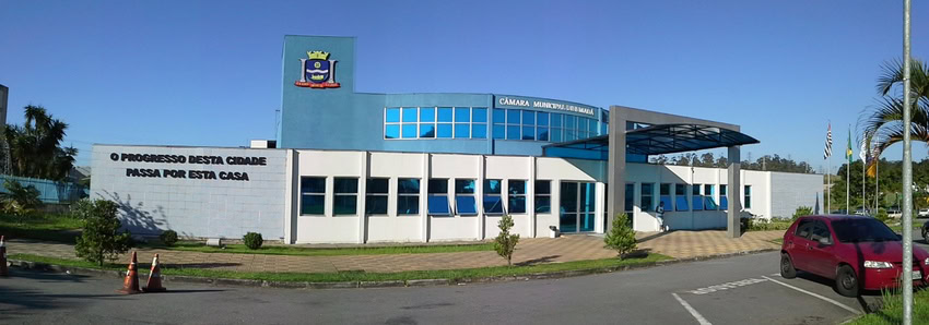 fachada da câmara de Mauá