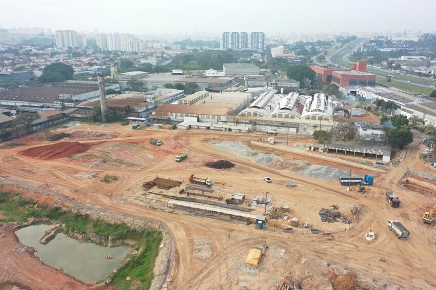 Obras no Piscinão