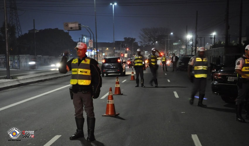 Operação lei seca da Polícia Militar