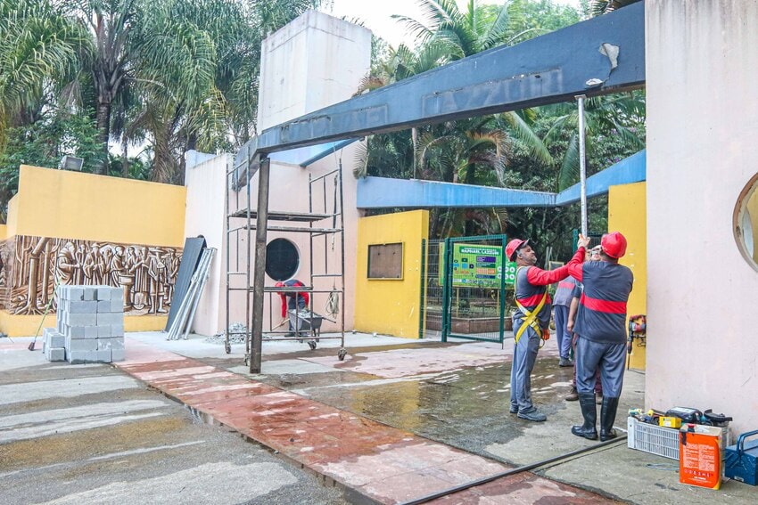 Reestruturação no Parque Raphael Lazzuri