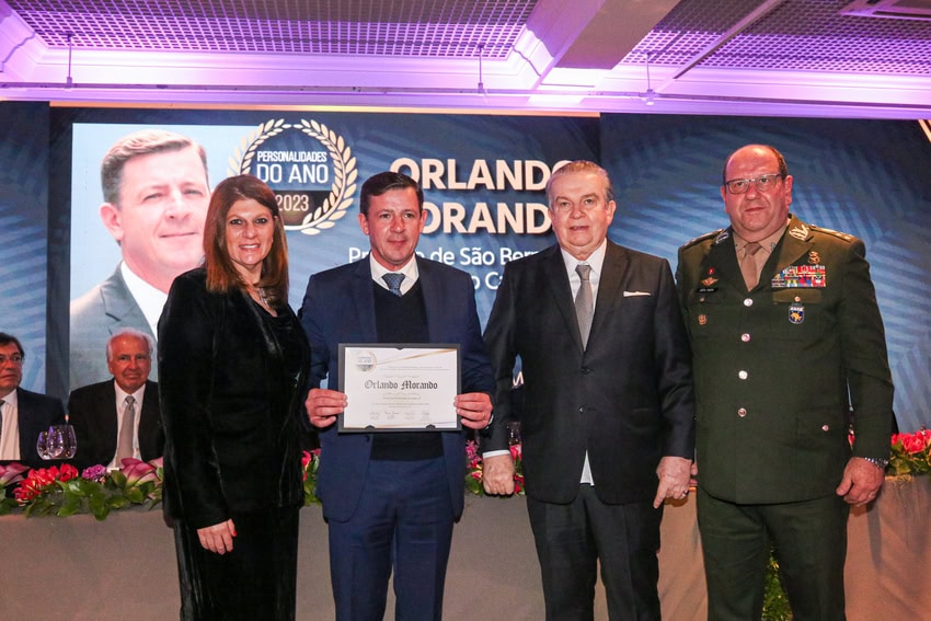 Orlando Morando premiação