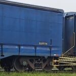 Vagão de trem de carga em Rio Grande da Serra