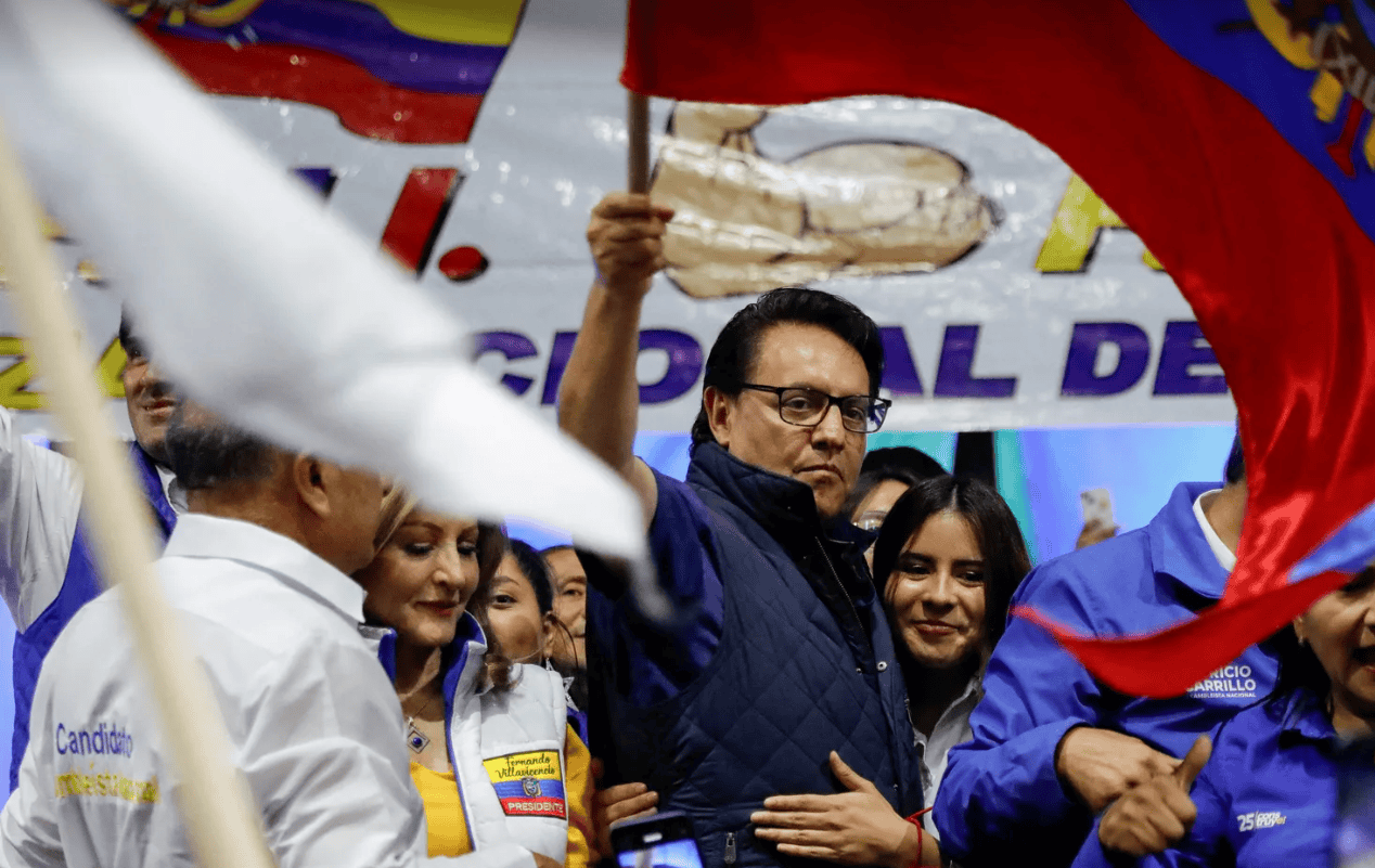 Candidato a presidente do Equador Fernando Villavicencio