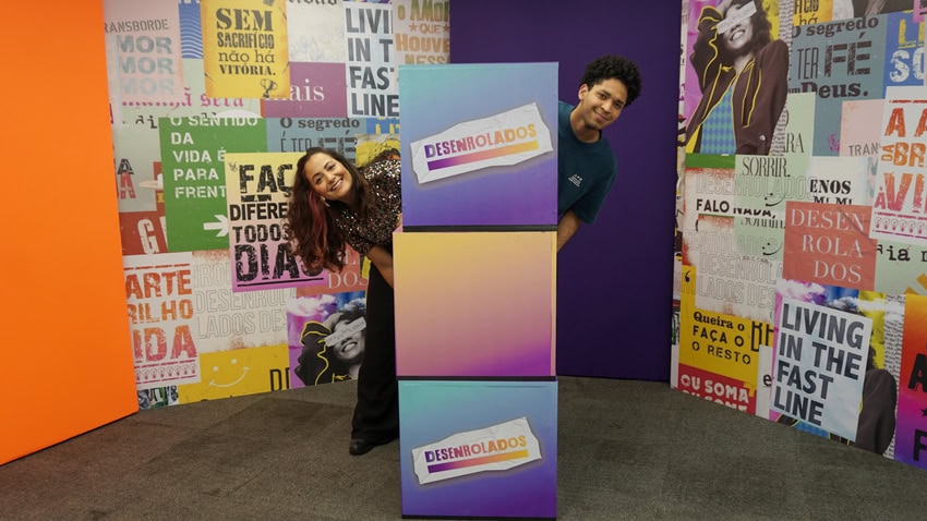 Apresentadores do programa Desenrolados