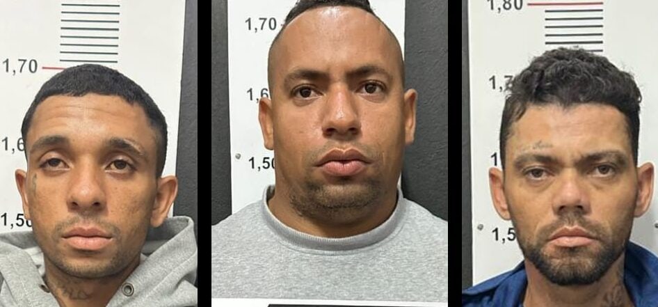 trio de criminosos de Diadema