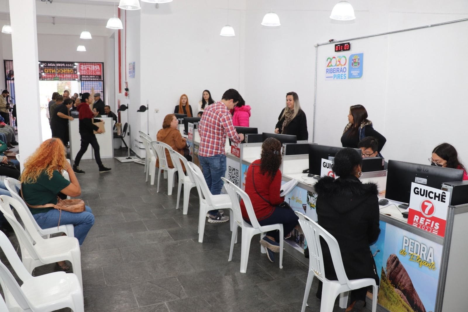 Plantão de atendimento Refis