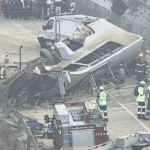 acidente ônibus na Fernão Dias