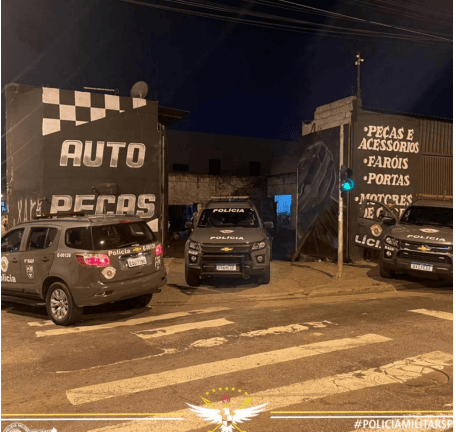 Desmanche ilegal em Santo André
