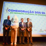 comemorações dos 50 anos do Plano Nacional de Imunização (PNI)