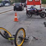 bicicleta destruída em São Berrando