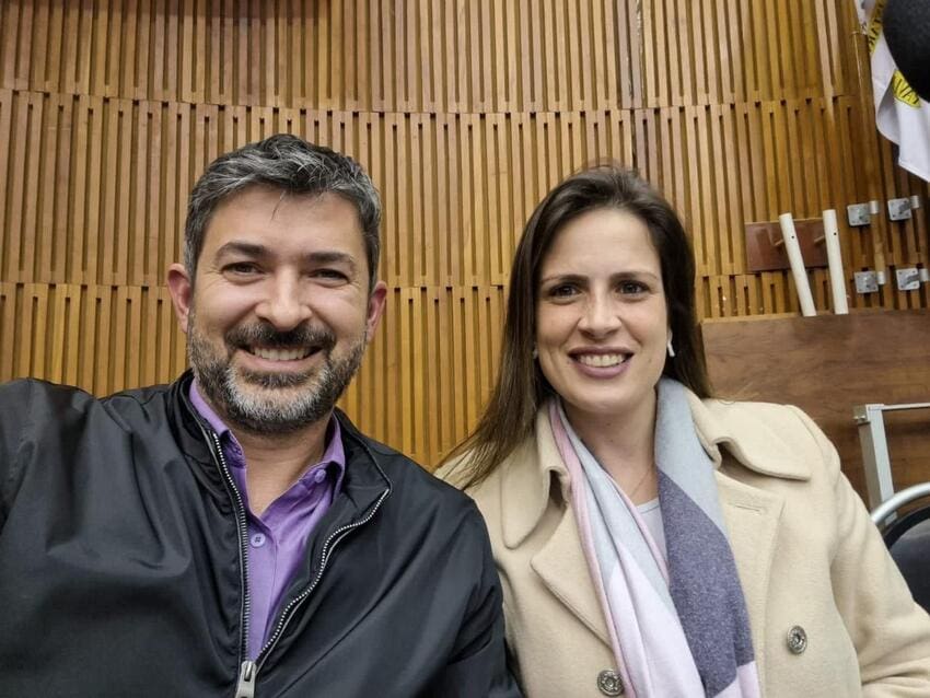 Dra. Ana Veterinária e Eduardo Leite