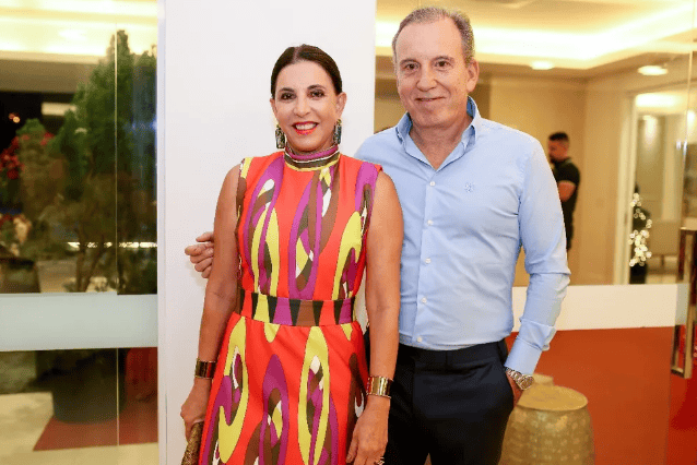 Binho Bezerra e esposa