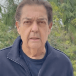 Fausto Silva, o Faustão, em casa
