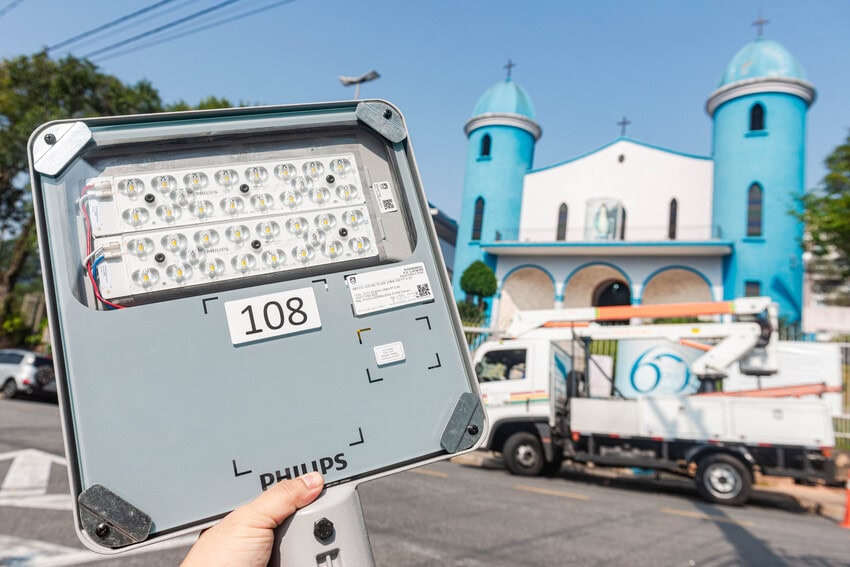 Luminária de LED