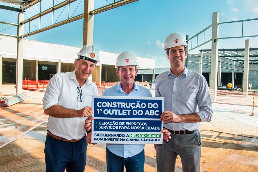Construção do primeiro Outlet do ABC