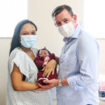 milésimo bebê nascido no Hospital da Mulher