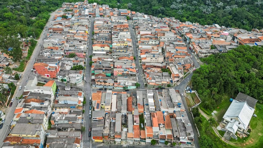 Parque das Garças - vista aérea