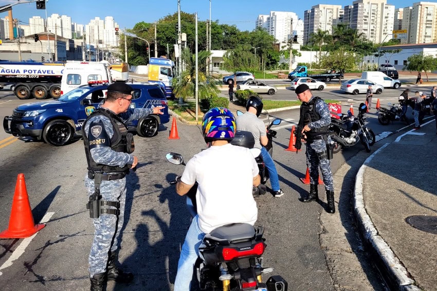 operação em São Caetano - GCMs