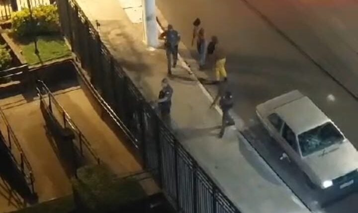 policial militar em ocorrência