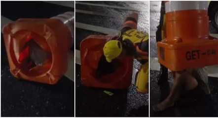homem-peso-cone-