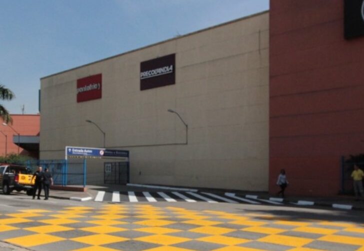 acidente na frente do Mauá Plaza Shopping