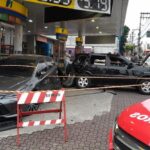 acidente em posto de gasolina