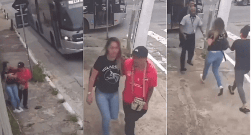 tentativa de abuso contra mulher