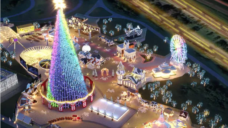 arvore de natal em SP