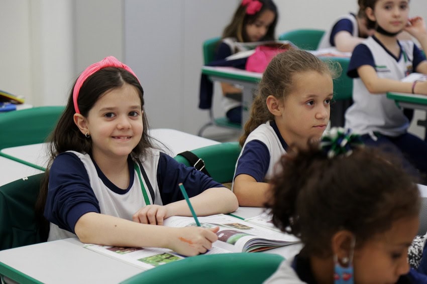 Crianças na escola