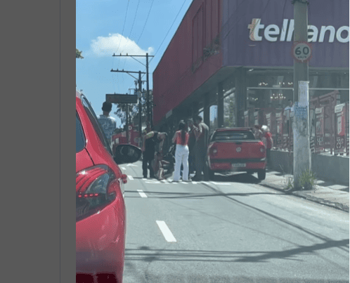 atropelado em Santo André