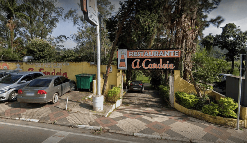 fachada do Restaurante A Candeia
