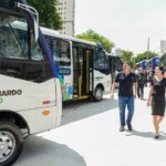 Orlando Morando vistoria ônibus