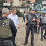 Derrite durante Operação escudo em 2023
