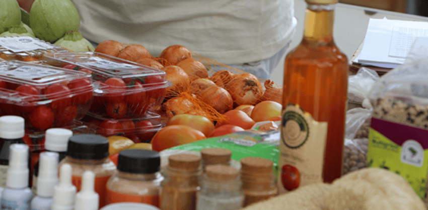 Feira de economia solidária