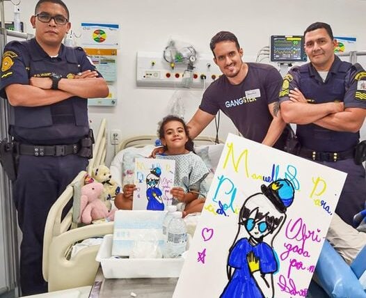 GCM e criança salva