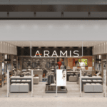 Fachada da Aramis no Outlet Premium
