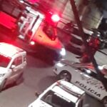 viaturas na rua Piauí