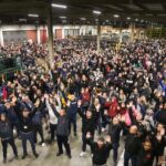 Trabalhadores na Mercedes-Benz