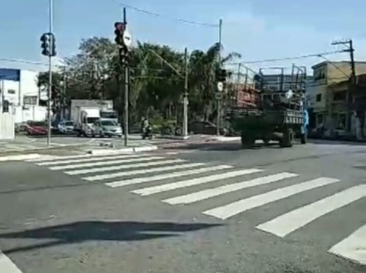 cruzamento das avenidas Paranapanema e Brasília