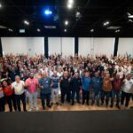 Marcelo Lima e apoiadores