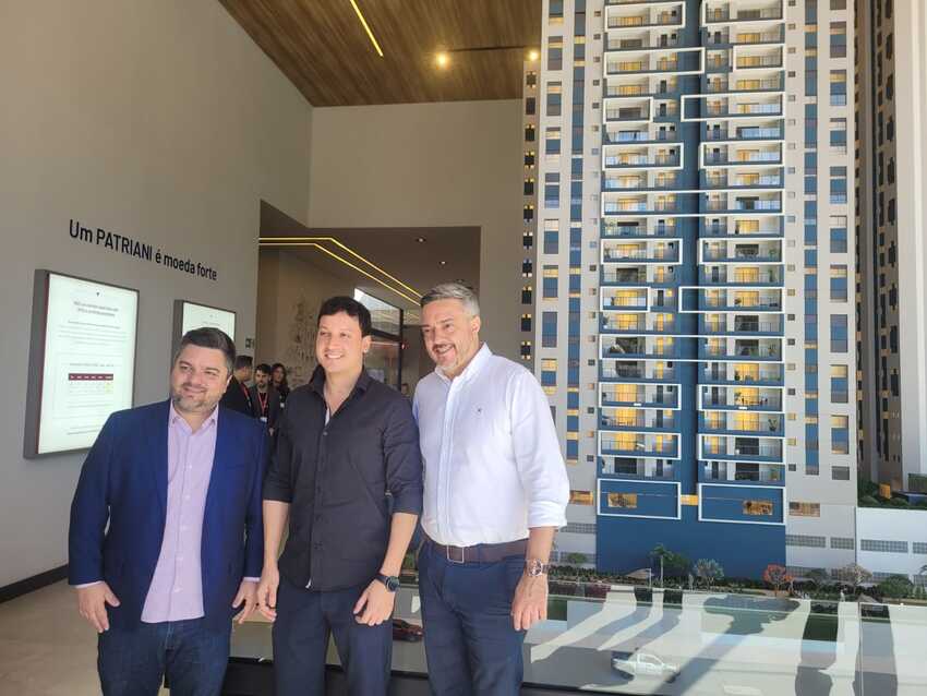 Construtora Patriani lança os empreendimentos mais grandiosos de sua história e atinge mais de meio bilhão de reais em investimentos  