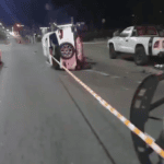 acidente de trânsito na avenida Goiás