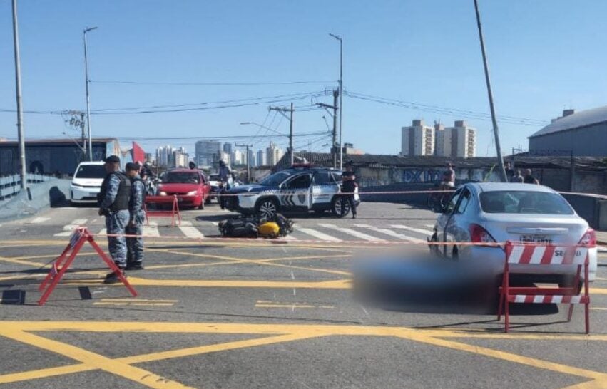 Colisão ocorreu no cruzamento da avenida Guido Aliberti com a Estrada das Lágrima