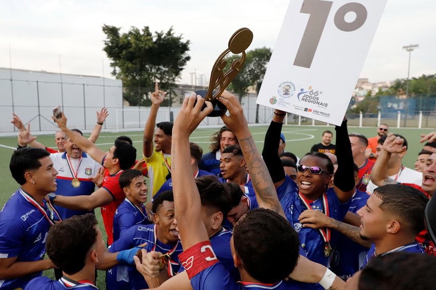 São Caetano derrota Santo André por 1 a 0 e conquista o título do futebol sub-20 nos Jogos Regionais