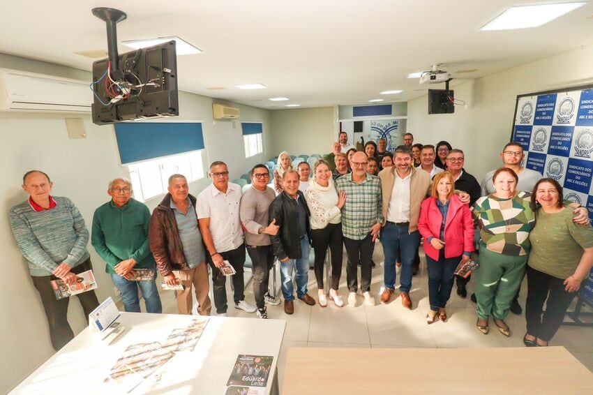 Violência urbana está complicada em Danto André, diz Eduardo Leite a comerciantes