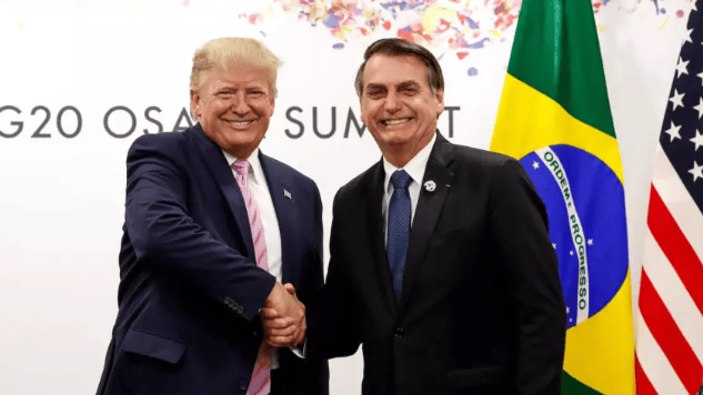 trump e bolsonaro